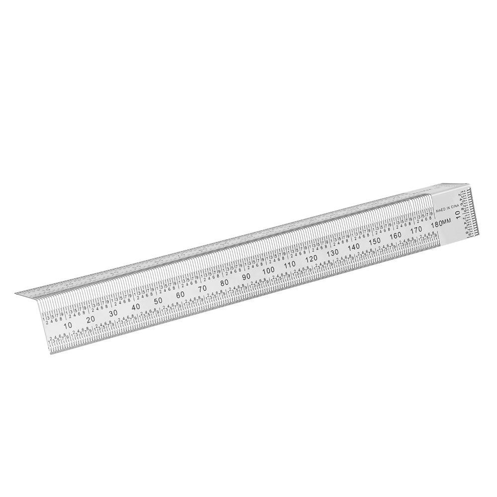 T-Type T-Type Ruler Stainless Steel Woodworking Scribing Ruler Bend Rules  Woodworking Measurement