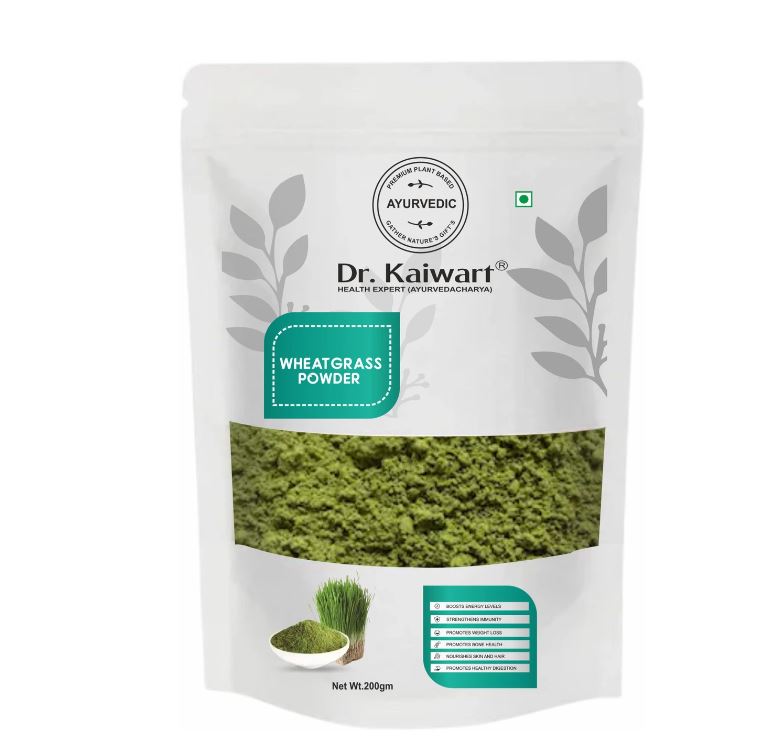 Dr. Kaiwart Wheat Grass Powder | Immunity Booster, De-Toxifying, Support Healthy Metabolism (200 g)