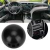 Universal Car Gear Shifter Lever Round Ball Shape Aluminium Shift Knob Adapter Kit Black