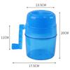 Household Mini Easy Ice Shavers Crusher Handheld Snow Manual Crushing Ice Machine Fried Ice Machine Kitchen Tool