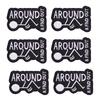 5pcs /Lots Letter Slogan Patch Letter Embroidered Patches Jackets Hats Sew Badges Patch Iron On Patches For Backpack Diy Stickers 