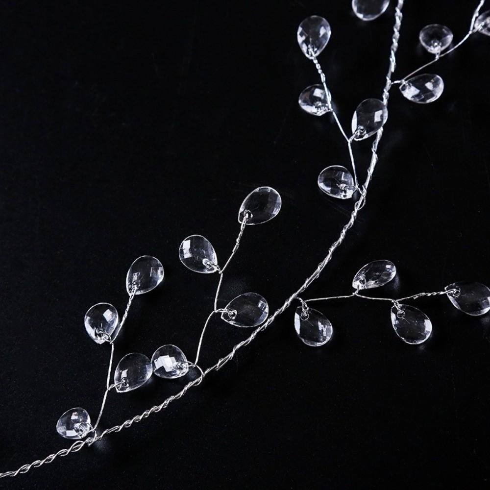 Transparent Crystal Beads Droprain Diamond Beaded DIY Curtain Garland Stage Accessories