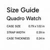 [Official Shop / 2-Year Warranty / Official Import] Daniel Wellington DW Women's Quadro Watch, 20x26mm, Pressed Sterling White, Square, Stylish, Cute,