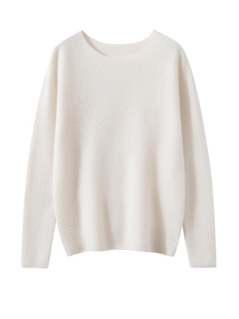 Women's 100% Pure Cashmere Sweater - New Arrival Warm Knit Base Shirt