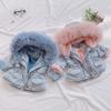 Jeansjacke für Mädchen, Kleinkinder, Kinder, Winter-Oberbekleidung, modische Outfits, Kinderjacke, Mädchenmäntel, Kinderkleidung