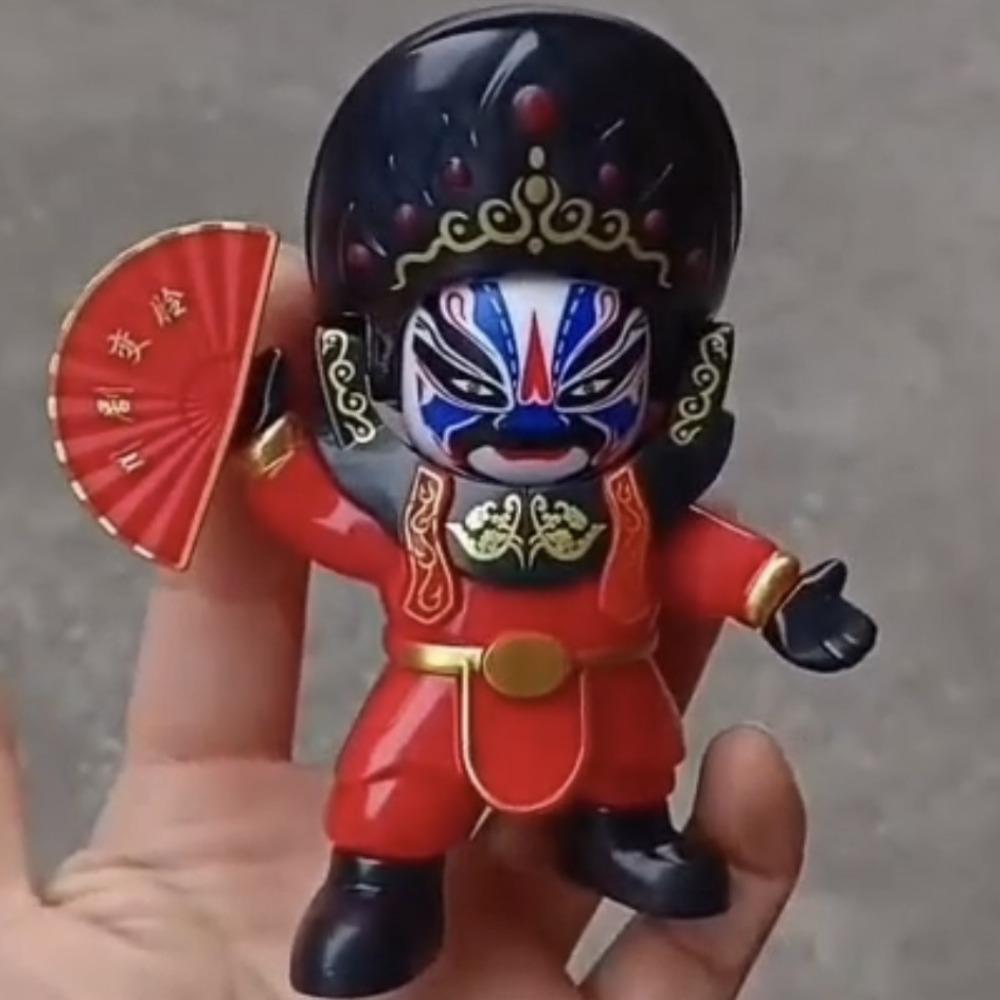 Traditional Opera Face Changing Doll Sichuan Opera Opera Face Makeup Toy  Kid Girl Boy