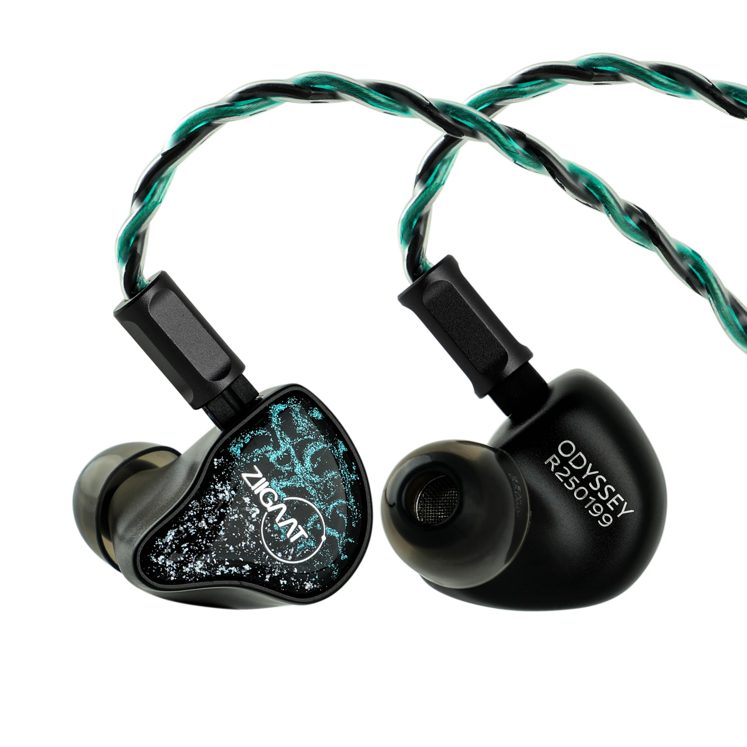 

Linsoul ZiiGaat x Hangout Audio Odyssey 2 In-Ear Monitors, 1DD + 3BA Hybrid IEM, HiFi Wired Earphones, Neutral + Sub-Bass Tuning, Aluminum Shell &