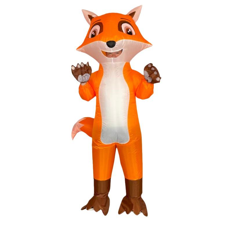 Cycling Pug Inflatable Halloween Costume - Hot-Selling Party Mascot & Prank Outfit