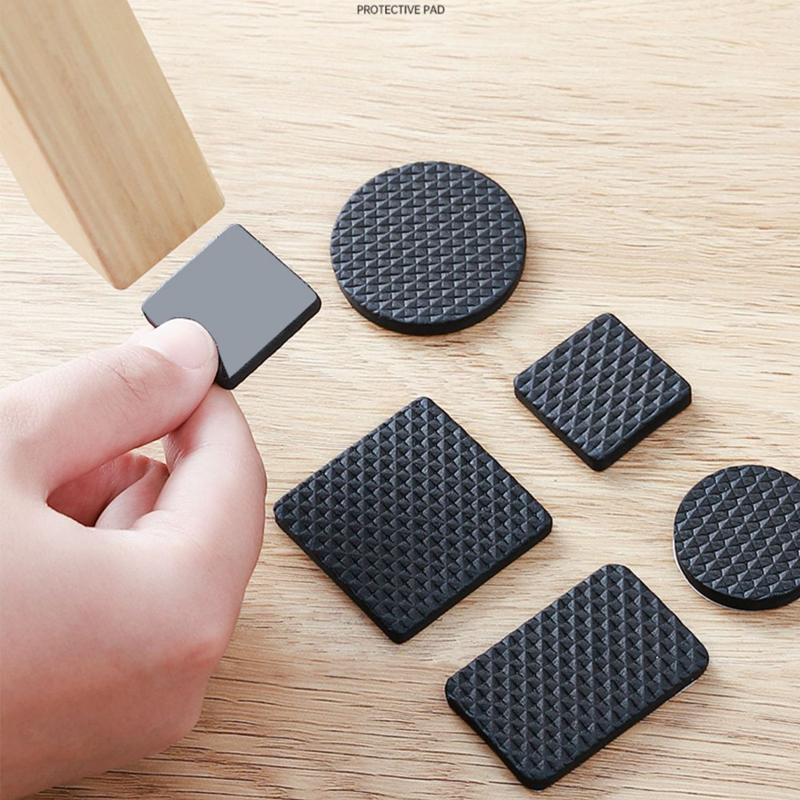 Self-Adhesive Furniture Foot Pad Felt Pads for Chairs Furniture Leg Protectors 5mm Thick Pads Anti-slip Anti-Scratch&Noise Pad