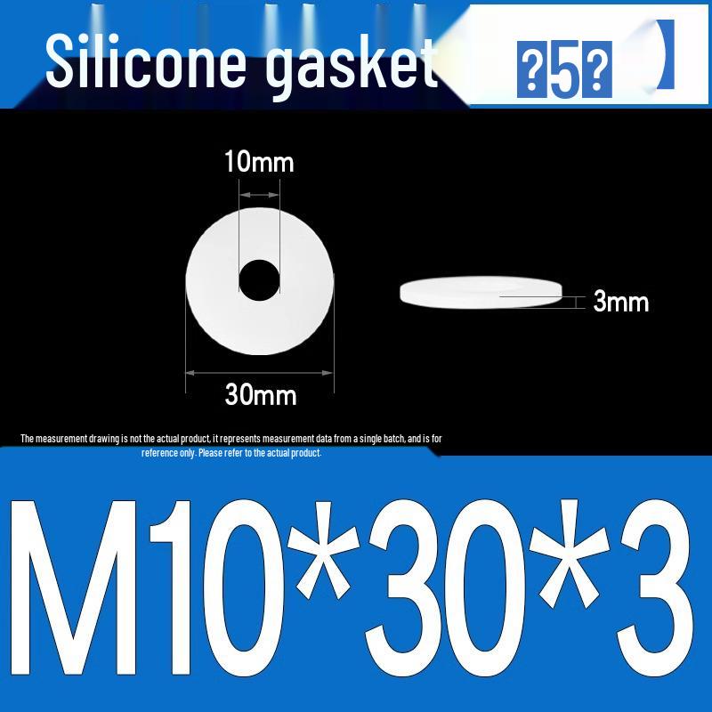 Silicone High-Temp Waterproof Gasket & Shock Absorbing Seal Pad