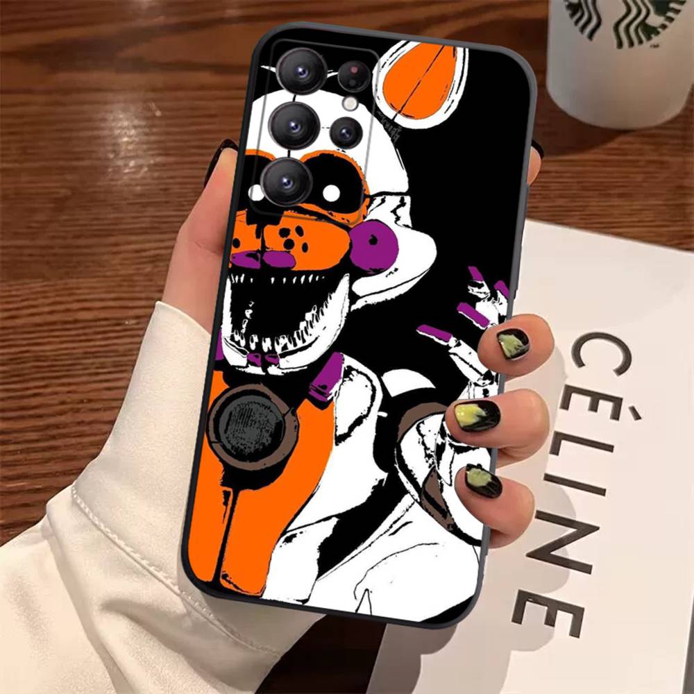 

W-Fnaf-e-Fives-nights-At-Freddys Чехол Для Samsung Galaxy Чехол S25 S23 S22 S21 S30 S20 S10 Ultra Plus FE ТПУ Мягкий Чехол Samsung S20 5G