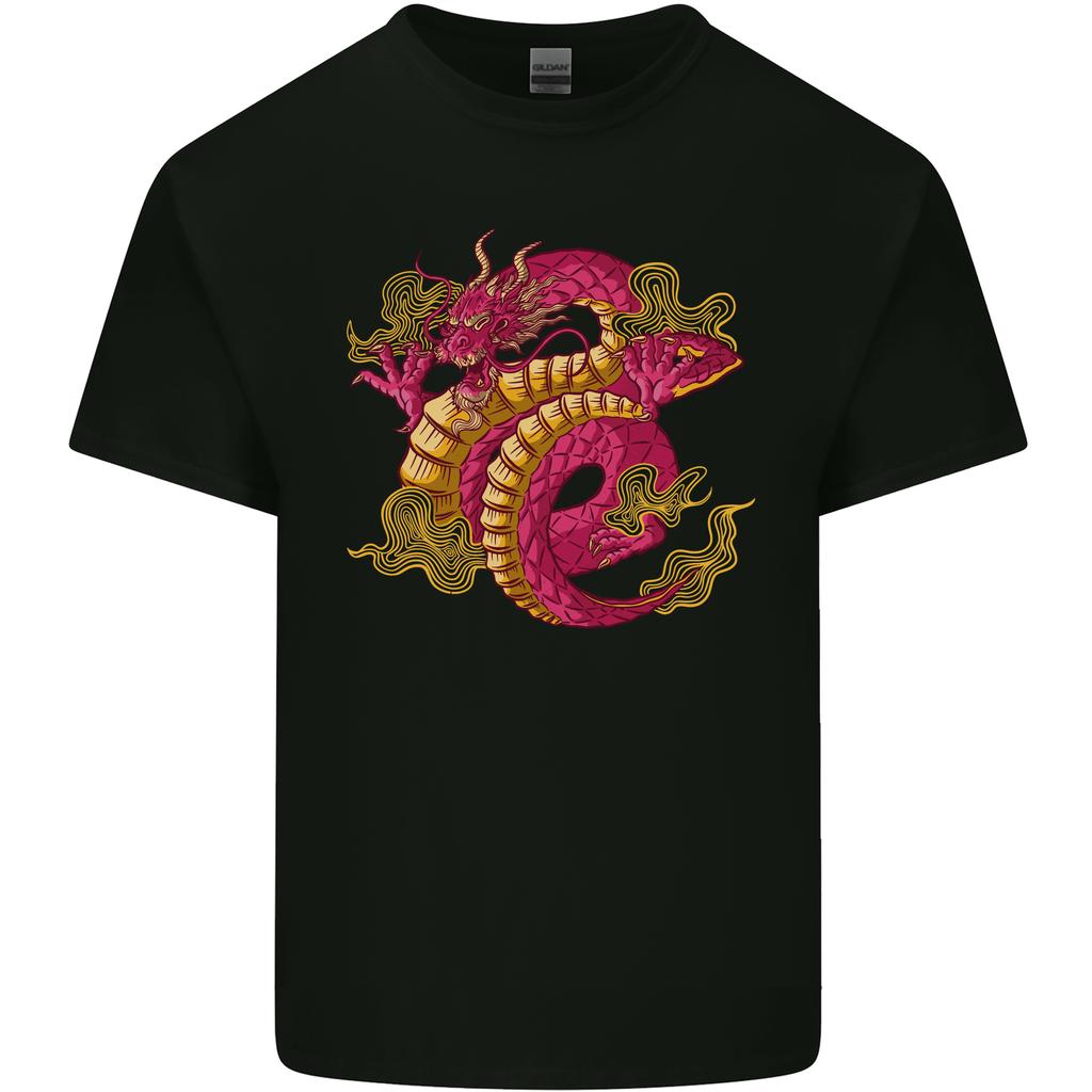 A Chinese Dragon Unisexs Light Cotton Tshirt