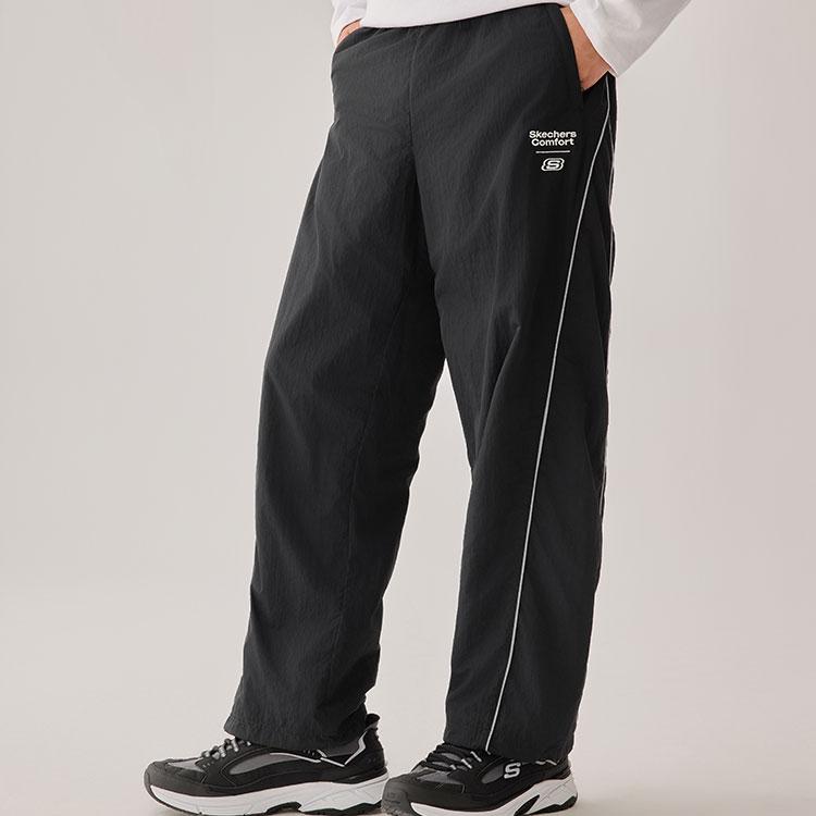 Skechers Water Resistant Windproof Fleece Lined Warm Durable Loose Fit Casual Pants Men Bottoms L325M087-0018