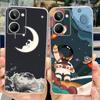 For Realme 10 4G Case Colorful Painted Cover Soft Silicone Phone Case For Realme 10 Pro Plus Realme10 Pro+ Back Cover Coque Capa