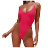 Lady Women Splicing Push-Up  Bra Bikini Beach Set Swimsuit Swimwear