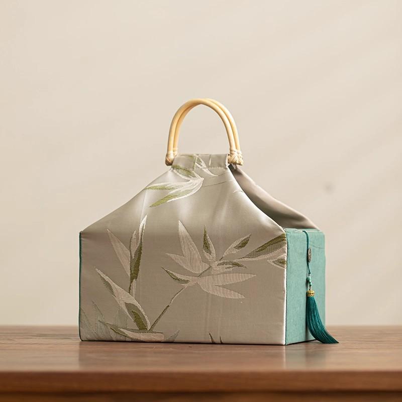 Elegant Wedding Gift Box Premium Empty Gift Box for Chinese New Year, Tea, Cookies,Dragon Boat Festival - Luxury Holiday Packagi