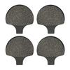 Cyleto Motorcycle Front & Rear Brake Pads for Harley Touring FLT FLHT FLHTCI Road King FLHR FLHRCI 1986 1987 1988 1989 1990-1999