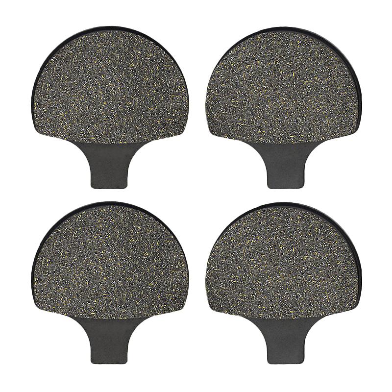 Cyleto Motorcycle Front & Rear Brake Pads for Harley Touring FLT FLHT FLHTCI Road King FLHR FLHRCI 1986 1987 1988 1989 1990-1999