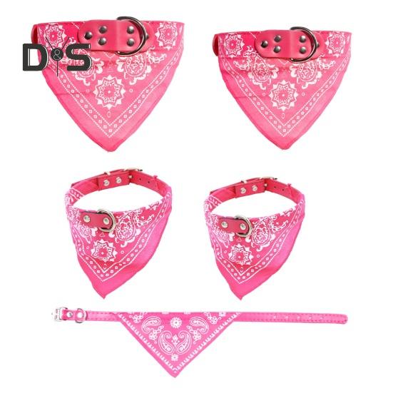 Ręcznik dla zwierząt domowych w stylu etnicznym, trójkątny szalik, regulowany kołnierz bandana dla szczeniąt, psów, kotów, akcesoriów dla zwierząt, prezent