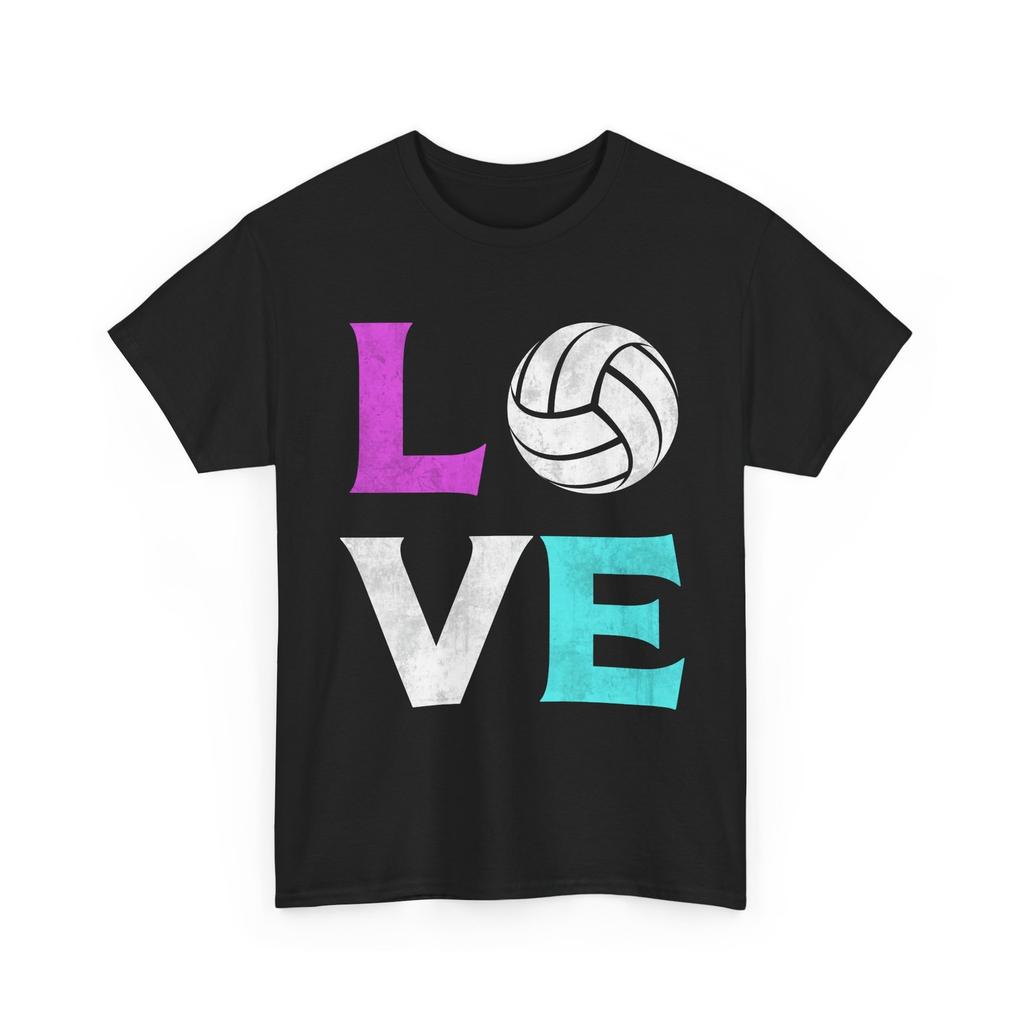 Volleyball T-Shirt, Love Volleyball Players Sports Lovers Women Men Shirt