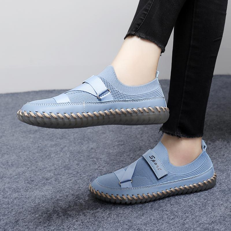 Fashion Non-Slip Lightweight Male Driving Shoes Men Fashion Summer Flats Men's Breathable Mesh Loafers 2025 New Casual Slip-On Shoes