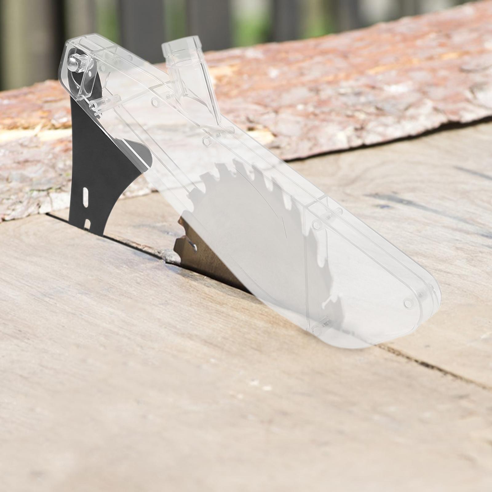 

12-Inch R-Type Clear Table Saw Protective Cover with Dispensing Plate, Plastic/Steel Dust Prevention for 7-12in Saws GERMANY