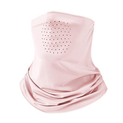 Unisex Face Scarf Breathable Ice Silk Uv Sun Protection Mask Soft Adjustable Anti Ultraviolet Thin For Summer Outdoor Activities