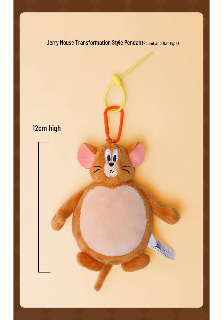 Tom & Jerry Katze und Maus Plüsch Hängeornament mit Stachelfigur