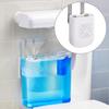 Toilet Tank Cleaning Tablet Holder Toilet Tank Bleach Tablet Bracket Hanging Toilet Bowl Cleaner Caddy for Blue Tablets Bleach Pods