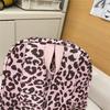 Leopard Print Schoolbag Women's Lightweight Backpack