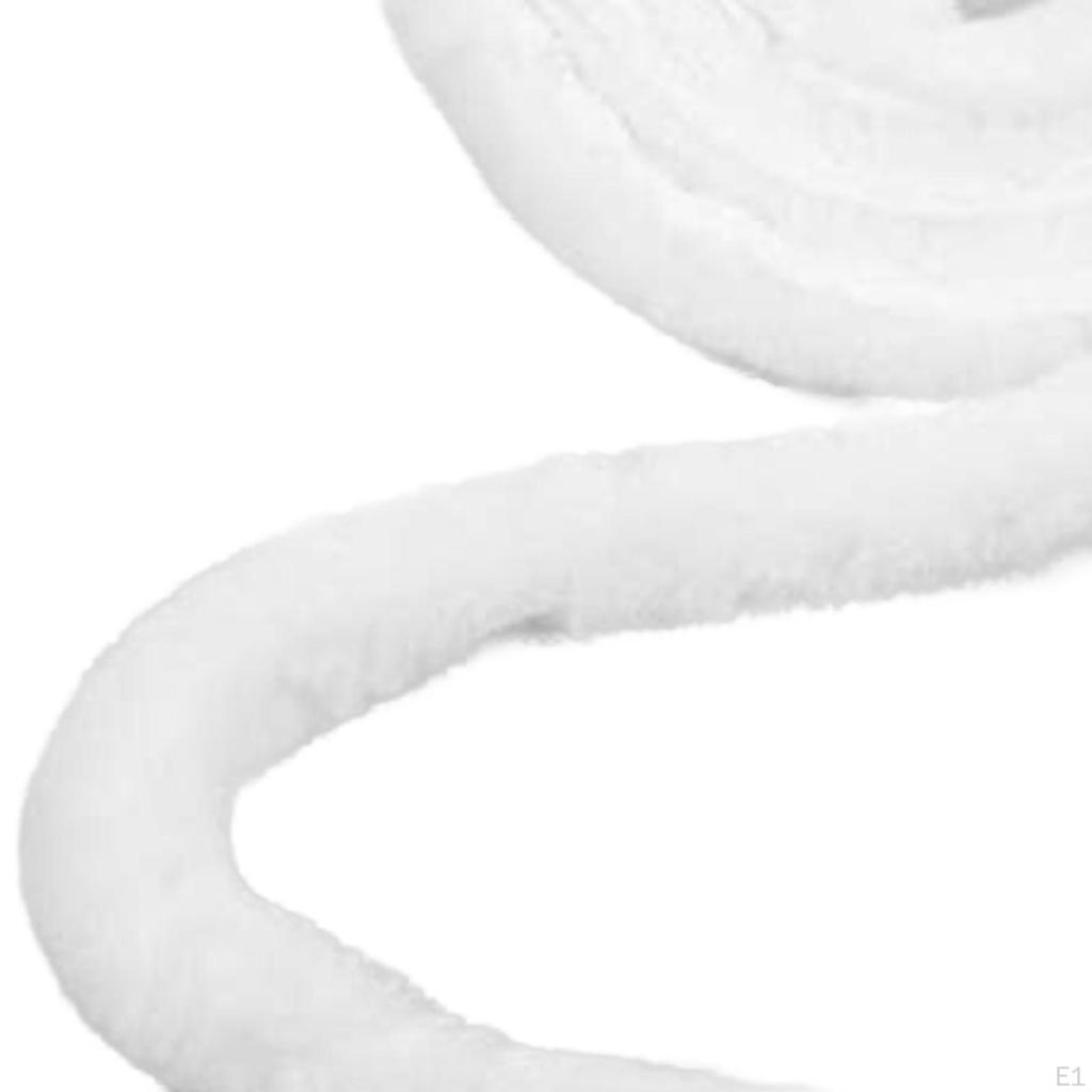 Sztuczne paski futrzane na Boże Narodzenie o szerokości 5 cm do obrzeży płaszczy, girlandy