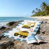 Ultra-Soft Beach Towel with excavator Theme,Ideal for Pool - Camping, Diving - Perfect Travel Essential, Vibrant Beach Towel.