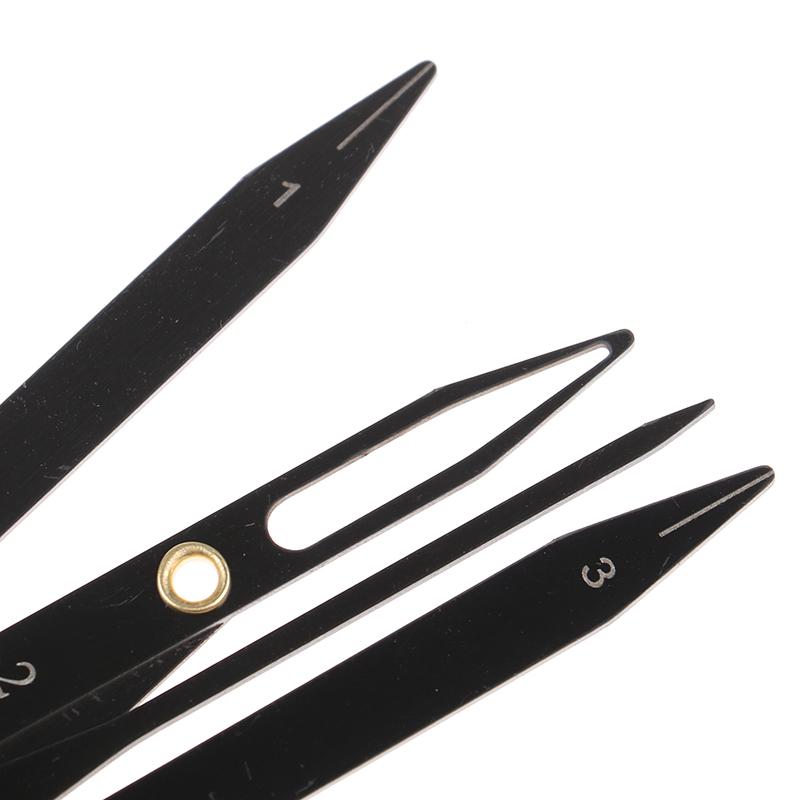 Golden Ratio Sliding Ruler Measuring Stainless Steel Eyebrow Ruler