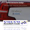 Car Aluminum Body Side Trunk Logo Sticker Badge Decoration Accessories Volvo Rdesign Polestar AWD S60 XC60 XC40 XC90 V60 V90 S80 PH4