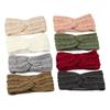 Fleece Lining Winter Headbands Wide Edge Hair Band Fashion Knitted Headbands  Hair Accessories
