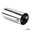 Exhaust Muffler Tip Stainless Steel Mt 006 Chrome Amio-01306