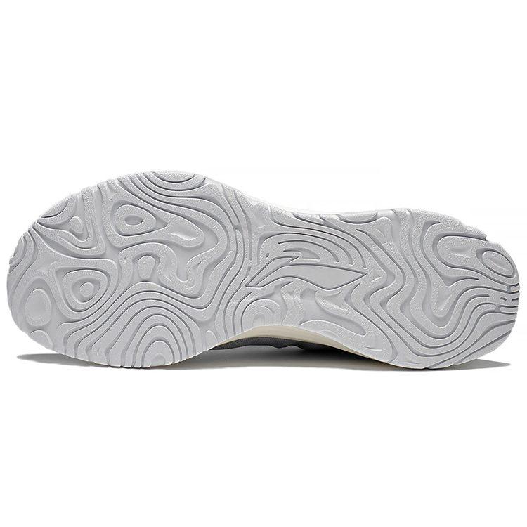 Li Ning YueYing Element Cushioning Low Top Running Shoes Men's Microcrystalline Gray ARHS007-3