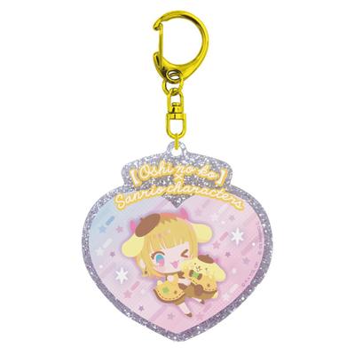 K Company Oshi No Ko X Sanrio Characters Acrylic Keychain MEMcho Pompompurin H73 X W70 X D3mm OSAC-AK-MEM