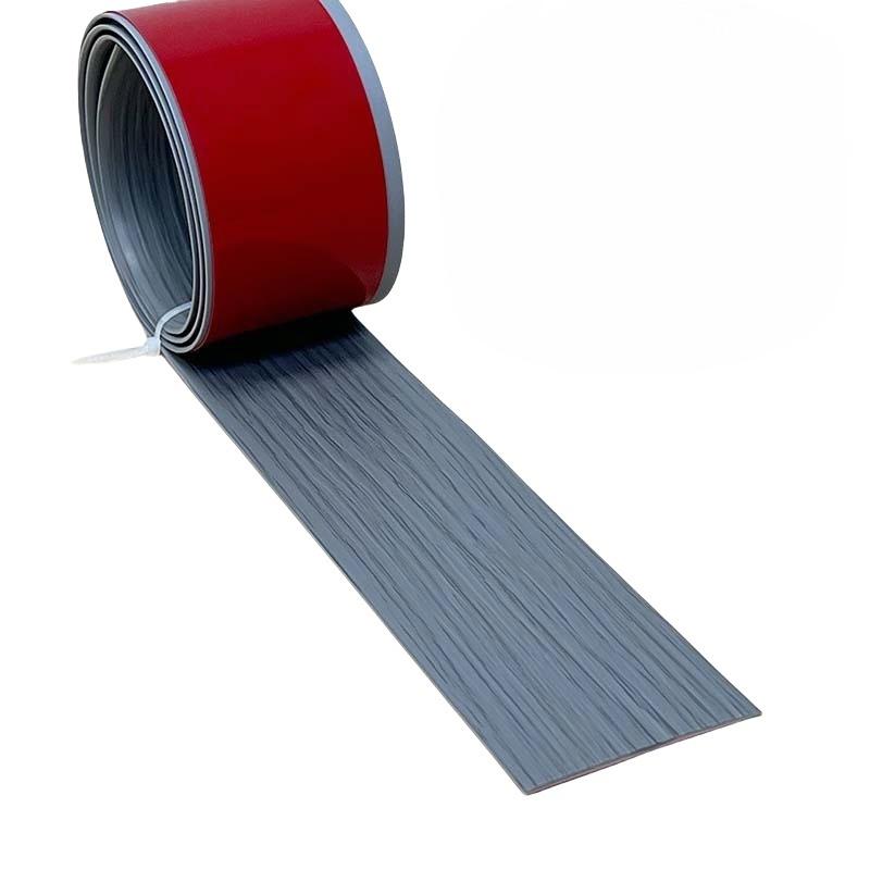 1PC 1M/2M PVC Wood Floor Transition Strip Edge Closing Strip Self-adhesive Seam Strip Flat Buckle Dge Pressing Threshold Strip