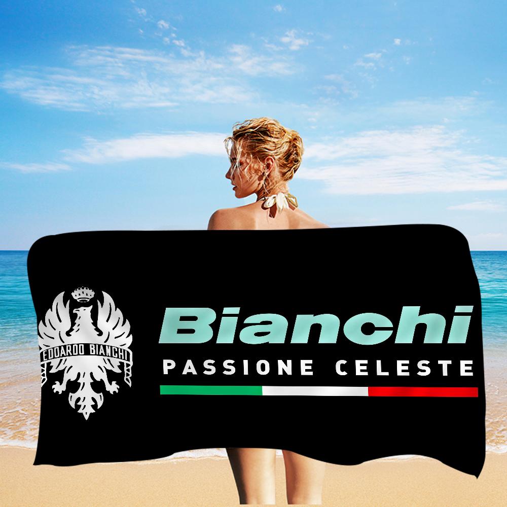 Bianchi Asciugamano Microfibra Asciugamano da Spiaggia Assorbente Asciugatura Rapida Morbido Yoga Nuoto Resort Arrampicata Asciugamano