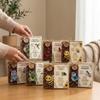 Cute Emotional Support Animal Gift Set Resin Encouragement Card Gift Kit  Nightstand