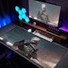 Large Laptop Table Keyboard Mat New Game D-Delta Force Mouse Pad XXL Computer Rubber Accessories Locking Edge Office Cabinet Rug