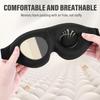 Breathable 3D Eye Mask Adjustable Suitable for Men and Women with No Pressure on the Eyes and Light Blocking Sleep Eye Mask