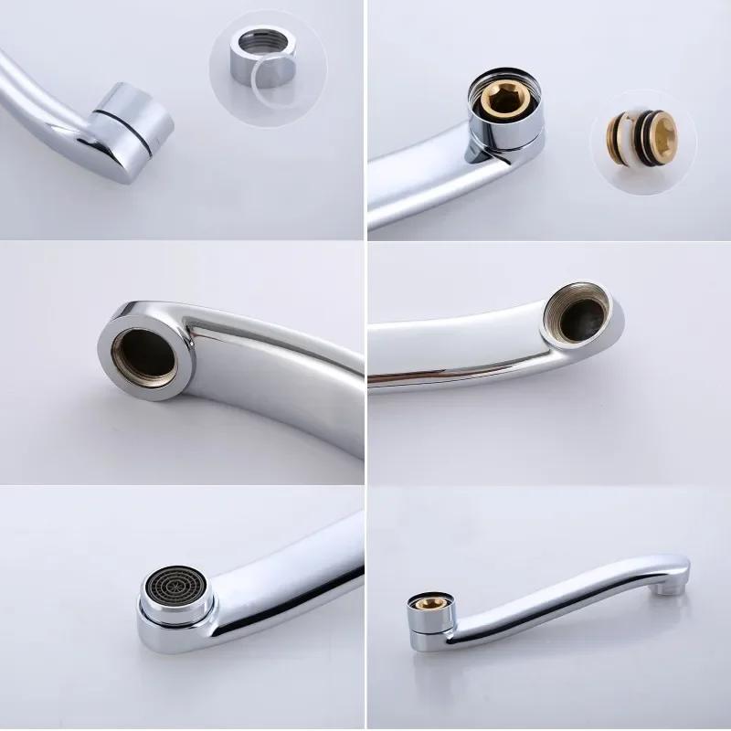 Faucet Accessories Kitchen Wash Basin Faucet Outlet Pipe Outlet Nozzle Bubbler Universal Pipe Rotary Bend Pipe