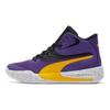 Puma Triple Mid Splatter Prism Violet Spectra Yellow Men Sneakers Purple 377570-01