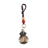 Chinese Style 12 Zodiac Keyring Brass Dragon Keychain Pig Lucky Bag Pendant  Bag Hanging