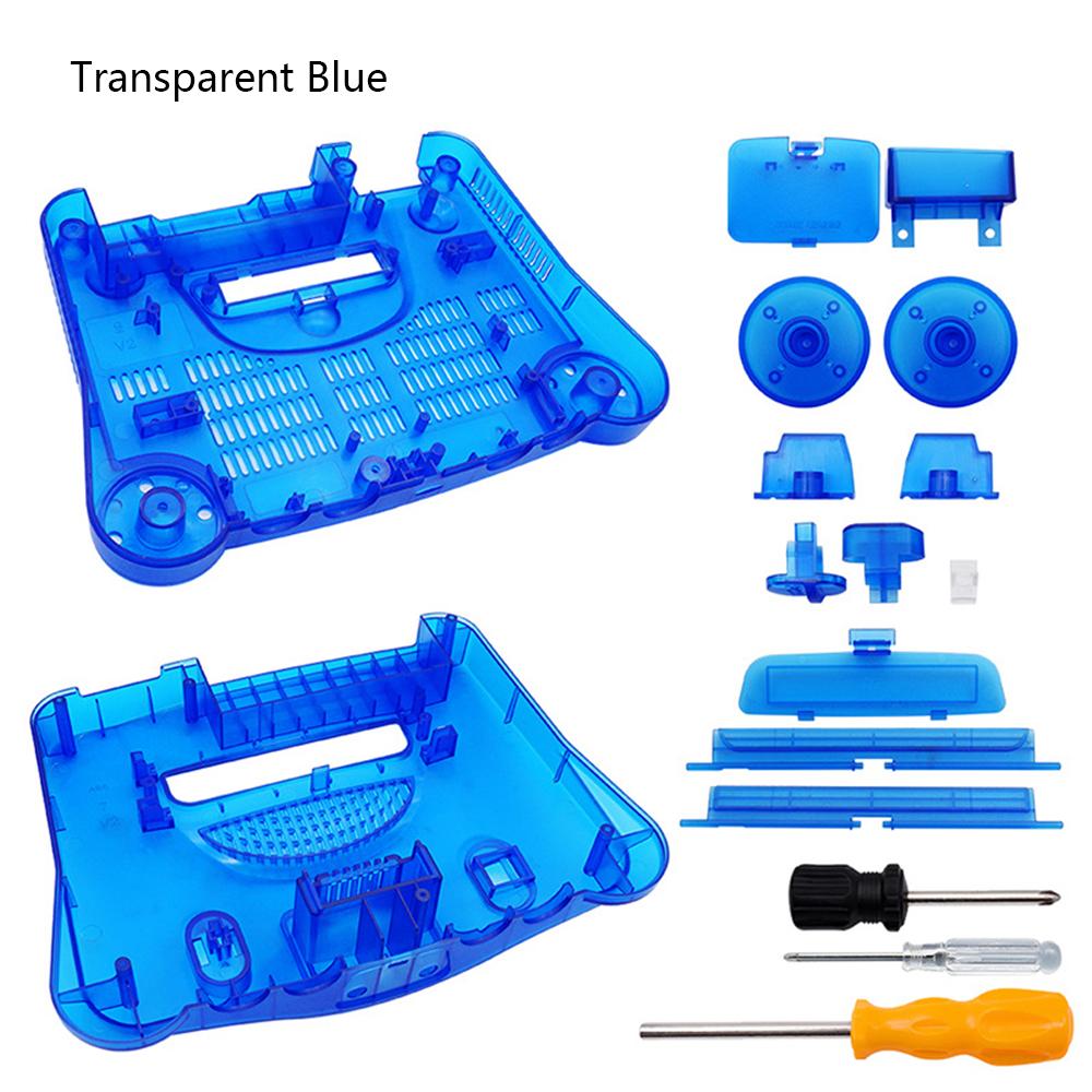 New Full Housing Case Shell Cover Replacement Kit for Nintendo N64 Game Console