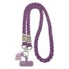 Mobile Phone Lanyard, Crossbody, Woven Rope, Ins, Outdoor Mobile Phone Strap, Ladies, Long, for Travel, Shopping