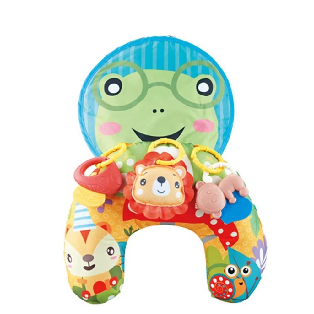 

Head-up Design Baby Pillow Double-Sided Head-up Training Pillow Lying Pillow Sensory Development Frogs