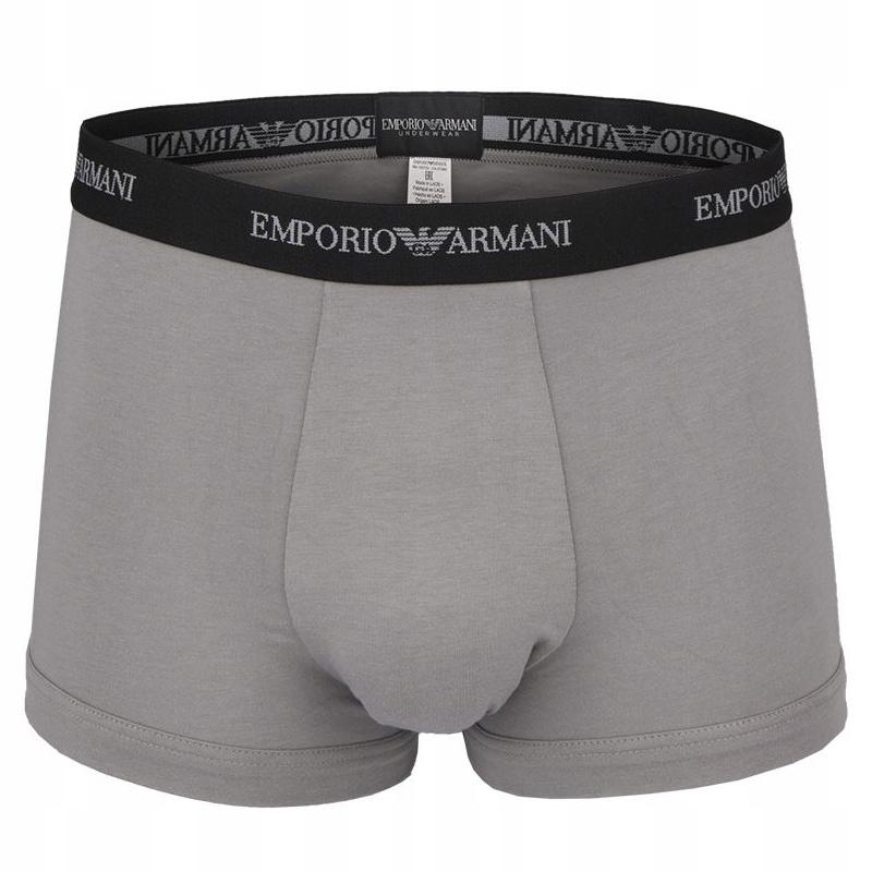 Emporio Armani Men' Stretch Trunk Boxer Briefs 3-Pack Colors 111357-Cc717-02910